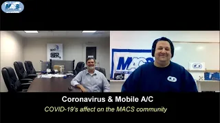 MACS Live Chat (Julian Hentze and Steve Schaeber discuss COVID-19, GPD and the Mobile A/C industry)