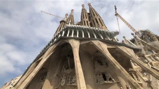 Barcelona Park Guell and Sagrada Familia,