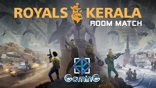 Royals Kerala Scrims || BGMI || Koding Studio Live