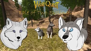 WolfQuest: A Tale of Two Siblings | Episode 1- Out On Their Own