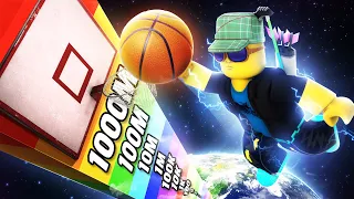 CHAPATI COMPLETED WORLDS LONGEST DUNK IN ROBLOX