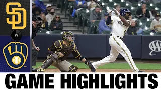 Padres vs. Brewers Game Highlights (5/27/21) | MLB Highlights