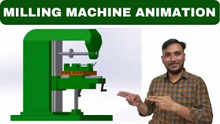 Milling Machine Animation