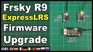 Frsky R9 Receiver - ExpressLRS Firmware Upgrade (Bootloader & ST-LinkV2)