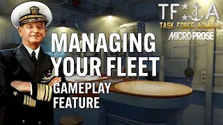 Managing your Fleet - Task Force Admiral Gameplay Feature