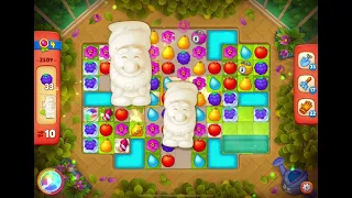 GardenScapes Level 2509 no boosters (15 moves)