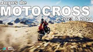 10 MELHORES jogos de MOTOCROSS para JOGAR em 2023 & 2024 - ATUALIZADO!