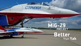 The MiG-29 scale jet model project. Better than Yak