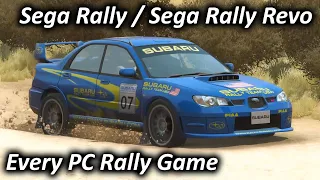Sega Rally / Sega Rally Revo (2007) - Every PC Rally Game