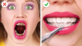 BEAUTY HACKS TO BECOME POPULAR AT SCHOOL! || Funny Girly DIYs by 123 Go! LIVE