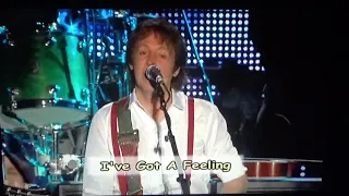 Paul McCartney I've Got A Feeling  Live in Halifax Nova Scotia    52adler The Beatles