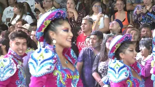 Caporales KUSI JATHA presentes en el Carnaval Andino de Arica con la Fuerza del Sol. Arica - Chile