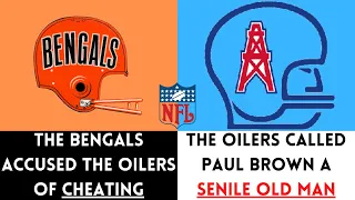 The CRAZIEST CHEATING CONTROVERSY of the 1974 NFL Season | Bengals @ Oilers (1974)