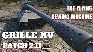 World Of Tanks Blitz Patch 2 11 Grille 15 The Flying Sewing Machine