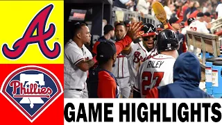 Atlanta Braves vs Philadelphia Phillies FULL HIGHLIGHTS  [TODAY] September 11, 2023