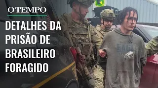 Polícia americana expõe detalhes da prisão de brasileiro foragido, que foi mordido por cão farejador