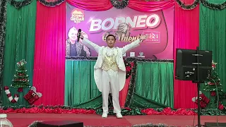 Terus Hidup - Aina Abdul (Live performance by Muhlis Husrev) Borneo Got Talent