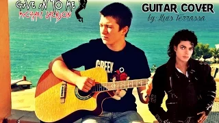 Michael Jackson - Give in to me (guitar cover) ACOUSTIC - CHORDS