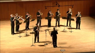 Lebedev’s Concert Allegro- The University of Texas at Austin Trombone Octet feat. Brian Hecht