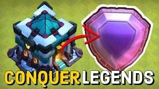 TH13 Trophy Push Legends League Journey (Clash of Clans)