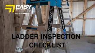 Ladder Inspection Checklist | Easy Access Co