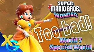 This Level Broke Me - Super Mario Bros. Wonder W-7: Special World (All Wonder Seeds/Flower Coins)