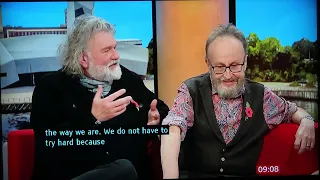 Dave Myers & Si King, Hairy Bikers, BBC Breakfast 8-11-2023