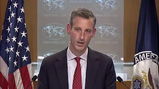 WATCH LIVE: State Department briefing with Spokesperson Ned Price