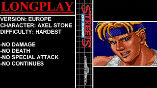 Streets of Rage [Europe] (Sega Mega Drive) - (Longplay - Axel Stone | Hardest Difficulty)