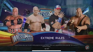 FULL MATCH - John Cena Vs Rikishi Vs Kane Vs Big Show | WWE WrestleMania 2K23