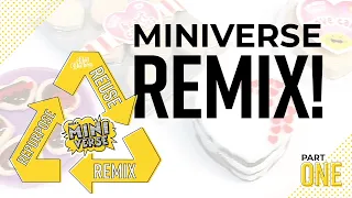 Miniverse Remix 1 - Making new miniature food items and refilling empty packages for display
