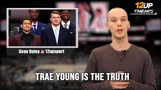 Trae Young Challenging Luka Doncic for Rookie of the Year