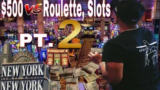 Live Casino Vlog, New York New York Pt 2