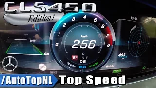 2018 Mercedes Benz CLS 450 4Matic ACCELERATION & TOP SPEED 0-256km/h by AutoTopNL