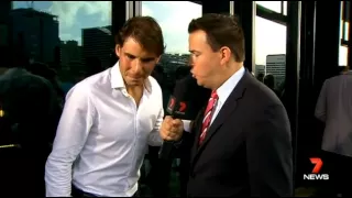 Rafael Nadal Attends Australian Open 2015 Players Party