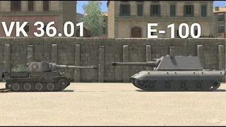 ПЕСОЧНАЯ ИМБА VK 36.01 - КАЧАЮ Е-100 НА ЕВРО СЕРВЕРЕ | Wot BLITZ СТРИМ