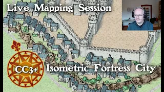 Live Mapping: Isometric Fortress City