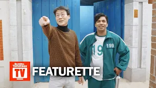Squid Game: The Challenge Season 1 'Geeked Week' Featurette | Set Tour with Creator Hwang Dong-hyuk