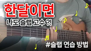 베이스 슬랩 연습하는 법 bass slap 기초 슬랩 솔로 방법 연습 강의 꿀팁