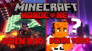 Przeżyłem 1000 DNI na świecie Minecraft HARDCORE!