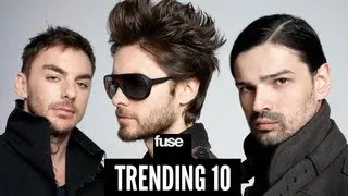 30 Seconds to Mars Debut New Single "Up in the Air" in Outer Space - Trending 10 (03/01/13)