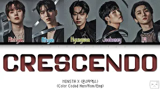 MONSTA X (몬스타엑스) - 춤사위 (CRESCENDO) Lyrics (Color Coded Han/Rom/Eng)