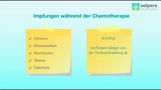 Impfung - Chemotherapie (Expertin erklärt)