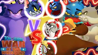 Who Will Win?! Tom VS Robot Cat & Spike & Eagle Stage Haunted Mouse