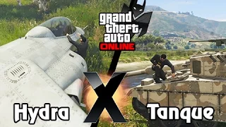 GTA V Online Versus #15: Hydra Vs Tanque, o Poder das Explosões