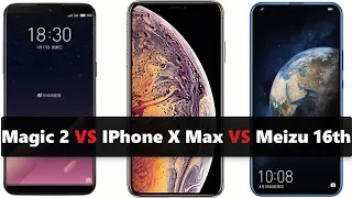 IPhone XS max VS Meizu 16th VS Magic 2 VS Max 2 || Speed Test || ITAKE