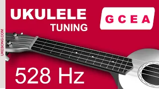 528 Hz ukulele tuning