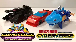 New One Step Transformers! Sky-byte, Hot Rod, Megatron X. Bumblebee Cyberverse Adventures.