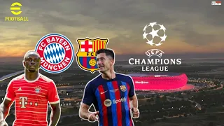 Bayern Munchen VS Barcelona | UEFA Champions League 2022/2023 | Game Play Pes 2021