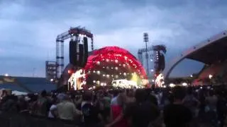 Raise Your Hands - Bon Jovi (apertura concerto @ Stadio Friuli, 17/7/2011)
